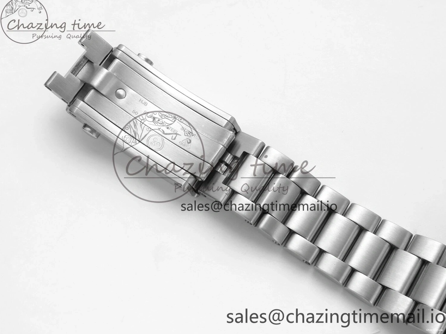 0425 Neat Seamaster Planet Ocean 600M 43.5mm SS SCF 1:1 Best Edition Blue Dial on SS Bracelet A8900 Super Clone 7684